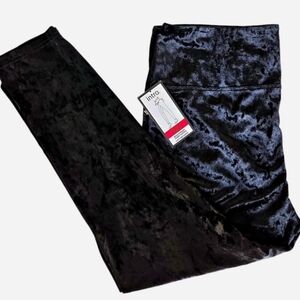 Plus Size Black Velvet leggings by Intro - New with tags